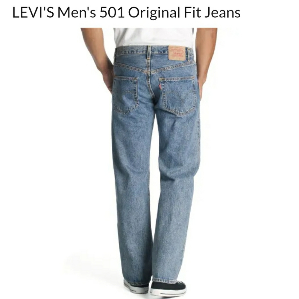 LEVI'S Men's 501 Original Fit Jeans